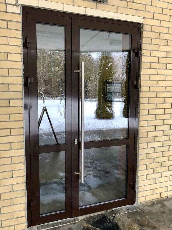 Алюминиевые двери РЕХАУ (REHAU) фото