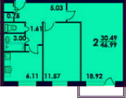 Планировка - 2 фото - Умные Окна